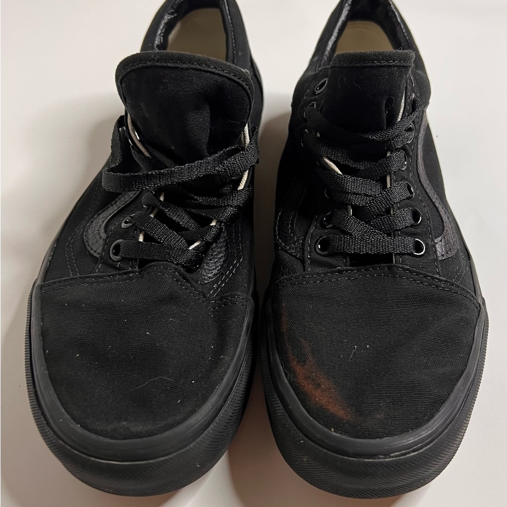 Black Canvas Sneakers